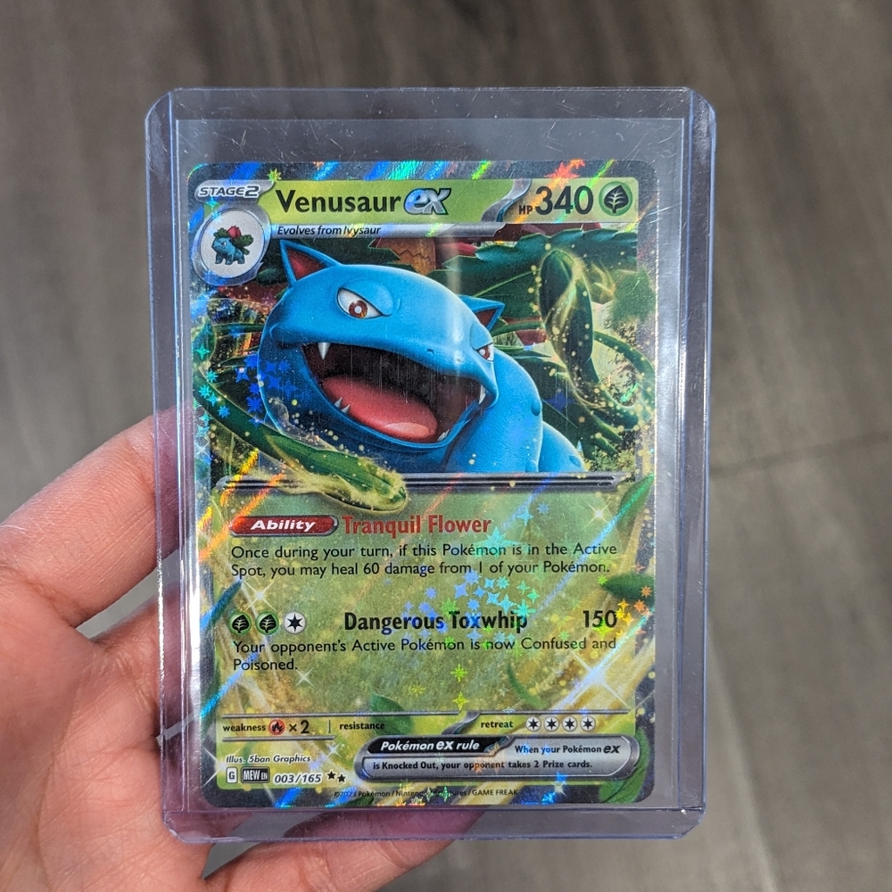 Pokemon 151 Venusaur EX double rare card pokemon TCG - Picture 2 of 6